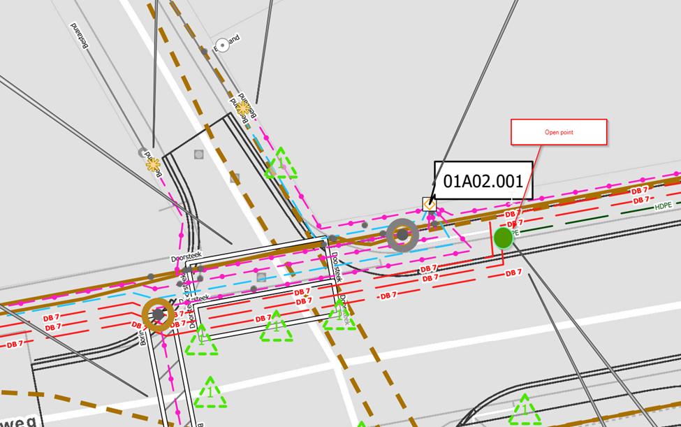 Digital city geospatial view